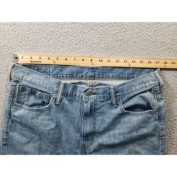 Levi's 569 Jeans Men's 34x32 Blue Denim Loose Straight Baggy Cotton Casual - Picture 5 of 16